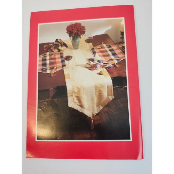 McCall's 8438 Sewing Pattern 1996 Home Decorating Dining Essentials UNCUT - Picture 6 of 9